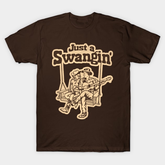 Just a Swangin' T-Shirt by darklordpug